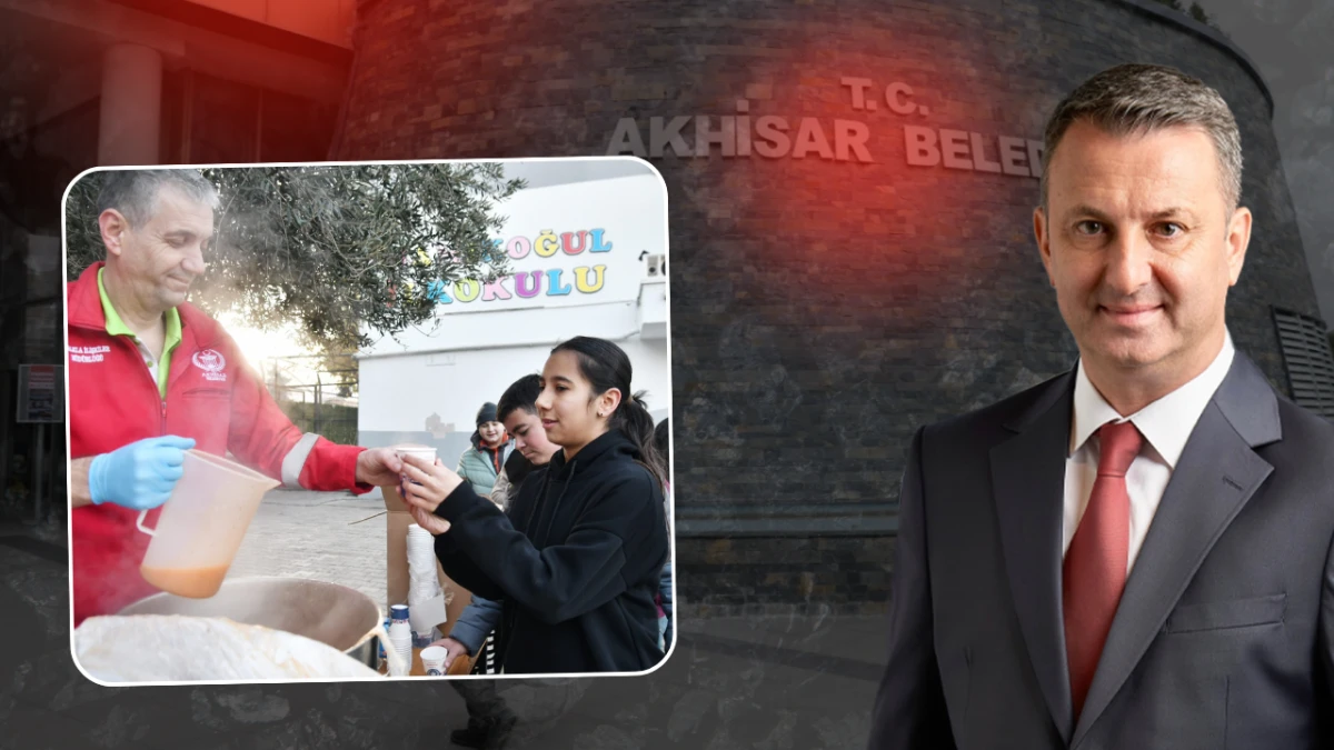 &Ouml;ĞRENCİLERE SICAK &Ccedil;ORBA İKRAMI