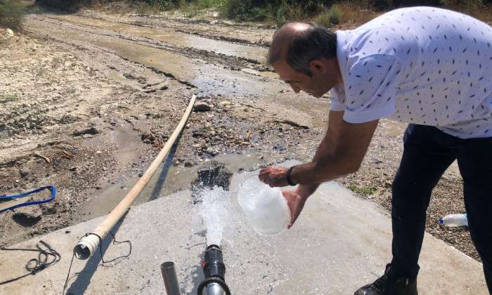 &Ouml;ks&uuml;zl&uuml;&rsquo;de sondaj &ccedil;alışması