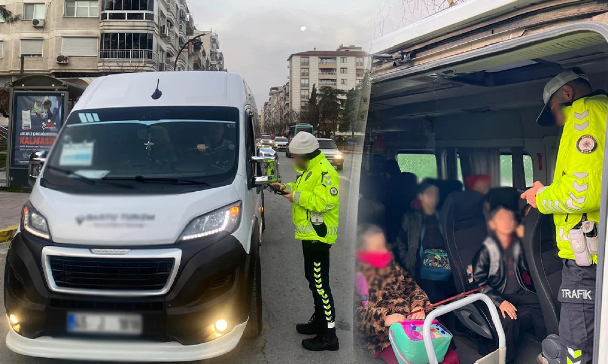 OKUL SERVİSLERİNE SIKI DENETİM