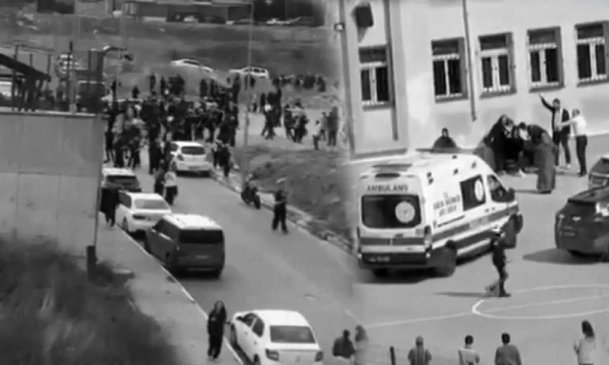 OKULDA KAVGA: YARALI &Ouml;ĞRENCİLER VAR