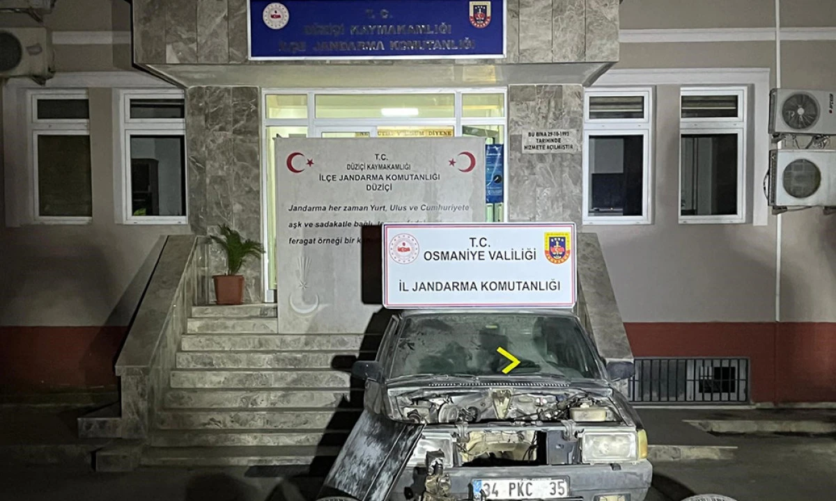 Osmaniye’de Çalınan Otomobil Kahramanmaraş’ta Bulundu: 2 Tutuklama