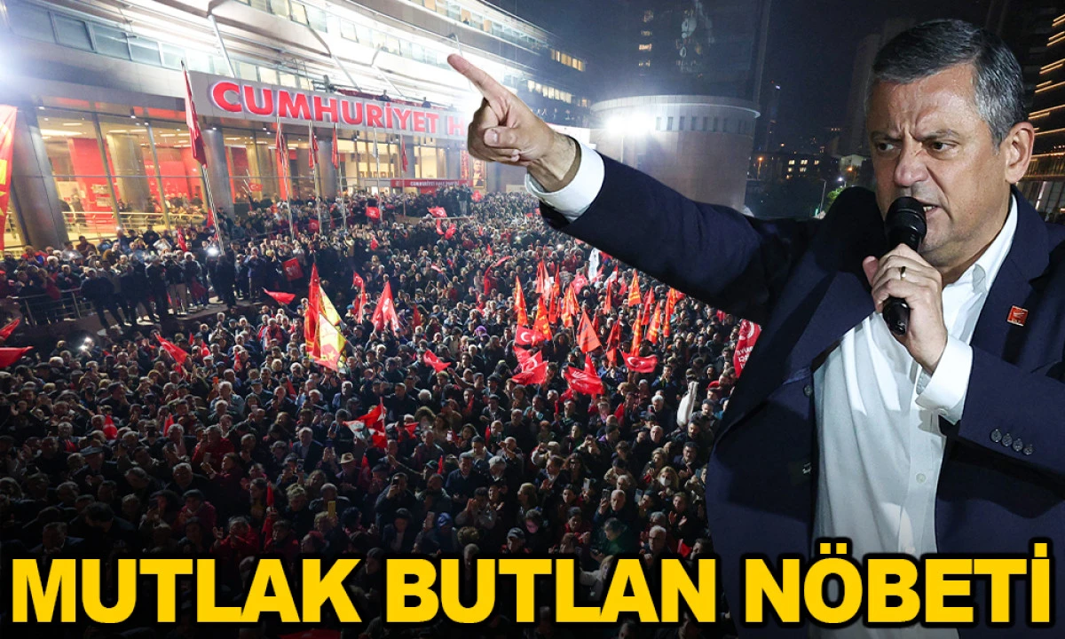 &Ouml;ZG&Uuml;R &Ouml;ZEL MUTLAK BUTLAN KARARINA DİRENİYOR