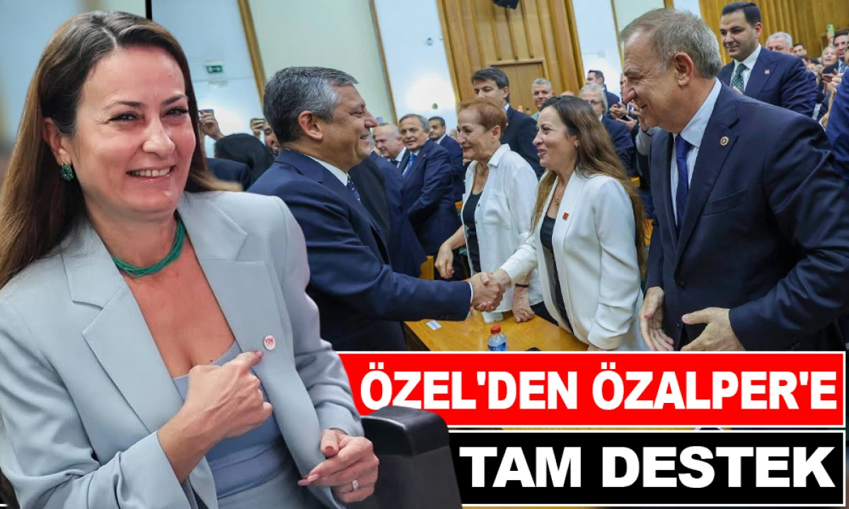&Ouml;ZG&Uuml;R &Ouml;ZEL'DEN &Ouml;ZALPER'İN G&Ouml;ZALTI KARARINA TEPKİ