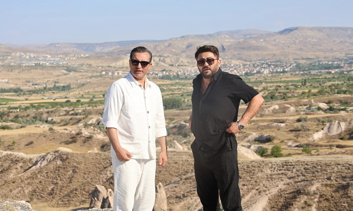 Rafet El Roman Kapadokya’da klip çekti