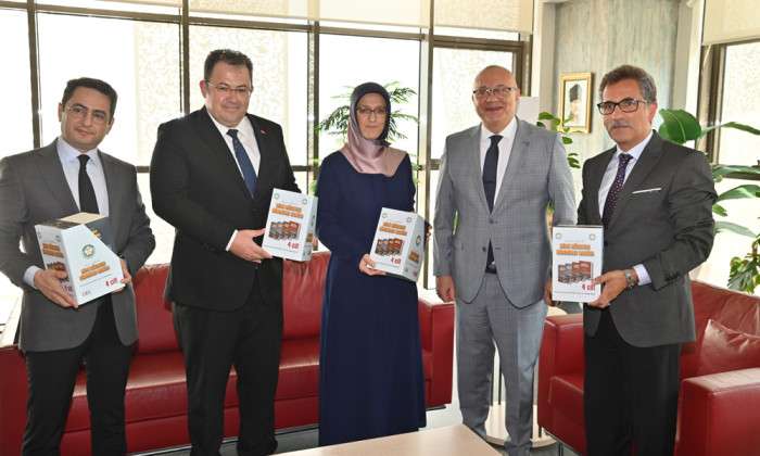 REKTÖR KİBAR’DAN BAŞKAN ERGÜN’E ZİYARET