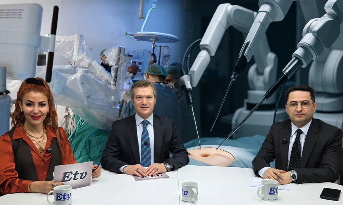 ROBOTİK CERRAHİ TIPTA &Ccedil;IĞIR A&Ccedil;IYOR