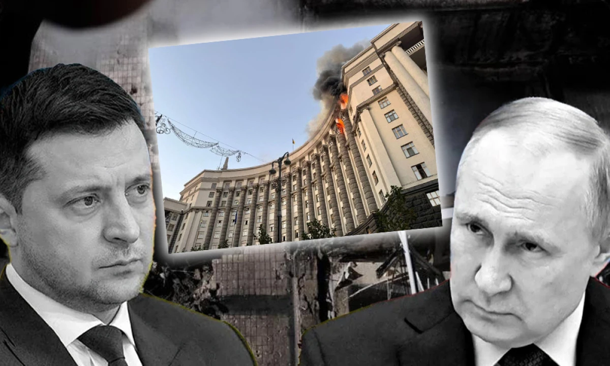 RUSYA, UKRAYNA’YA SALDIRDI: HÜKÜMET BİNASI VURULDU