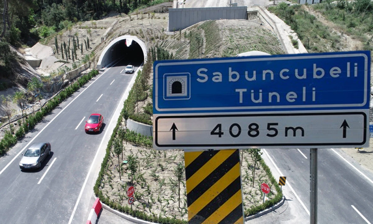 SABUNCUBELİ T&Uuml;NELİ MANİSA Y&Ouml;N&Uuml; TRAFİĞE KAPATILDI