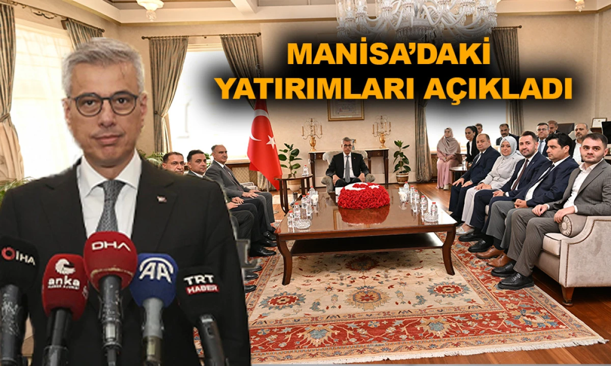 SAĞLIK BAKANI MEMİŞOĞLU MANİSA’YI ZİYARET ETTİ