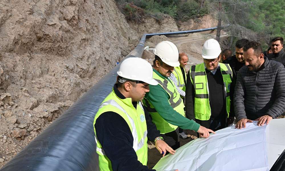 SALİHLİ DAHA SAĞLIKLI İÇME SUYUNA KAVUŞUYOR