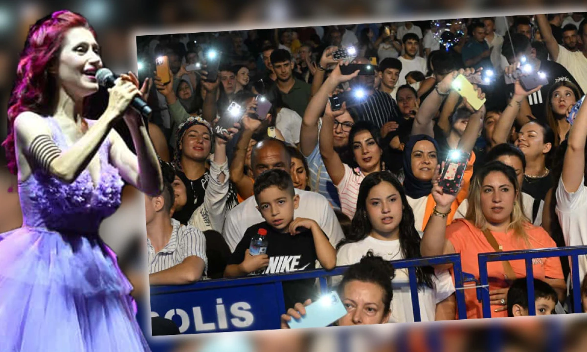 SALİHLİ’DE ASLI GÜNGÖR’DEN UNUTULMAZ KONSER