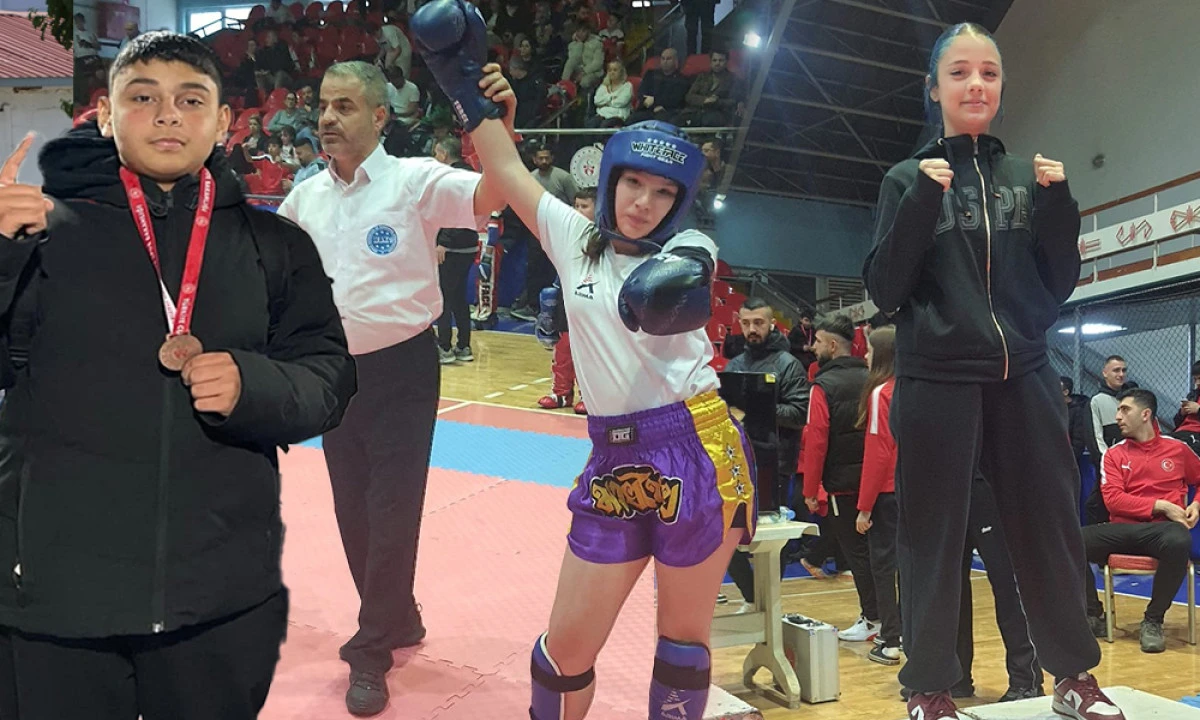 SALİHLİ&rsquo;NİN ALTIN YUMRUKLARINDAN MADALYA YAĞMURU