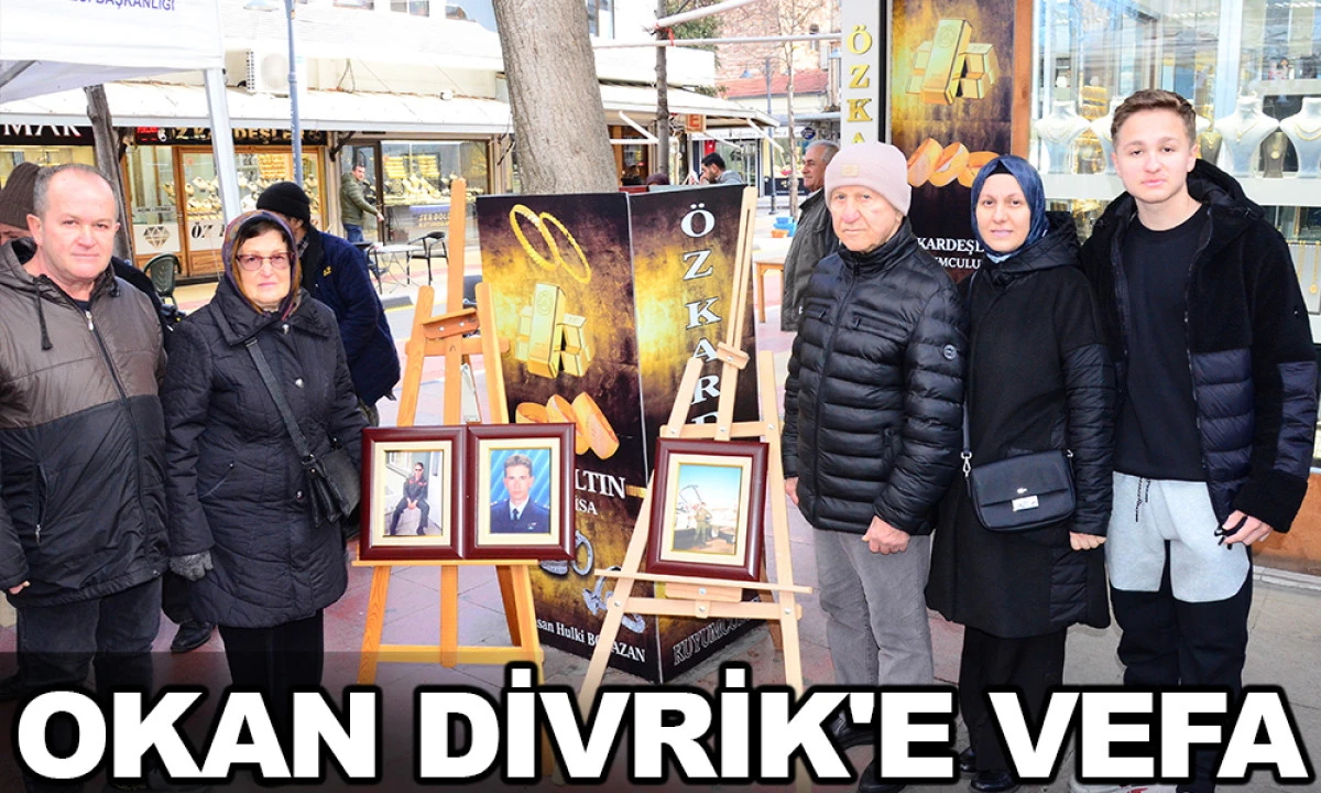 ŞEHİT OKAN DİVRİK DUALARLA ANILDI