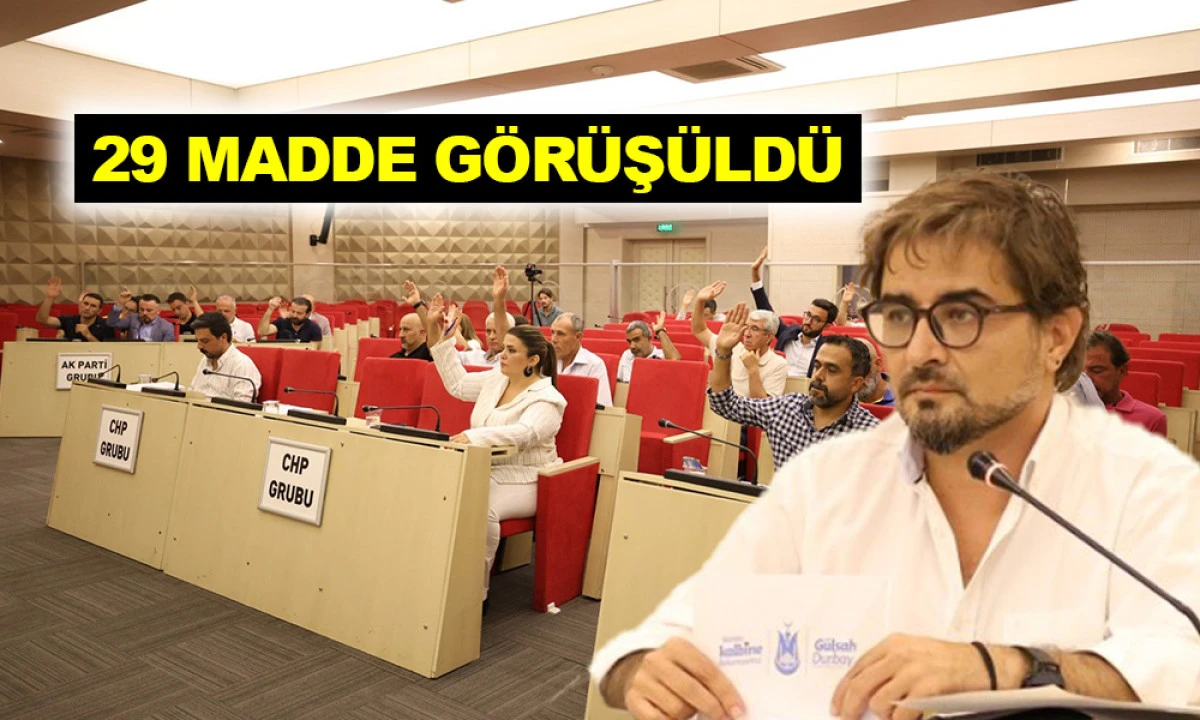 ŞEHZADELER BELEDİYE MECLİSİ TOPLANDI