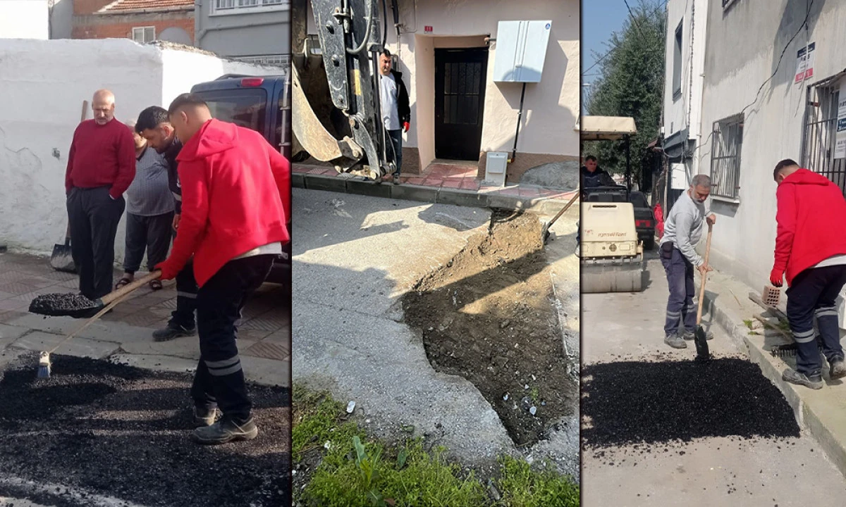 ŞEHZADELER BELEDİYESİ&rsquo;NDE ASFALT SEFERBERLİĞİ