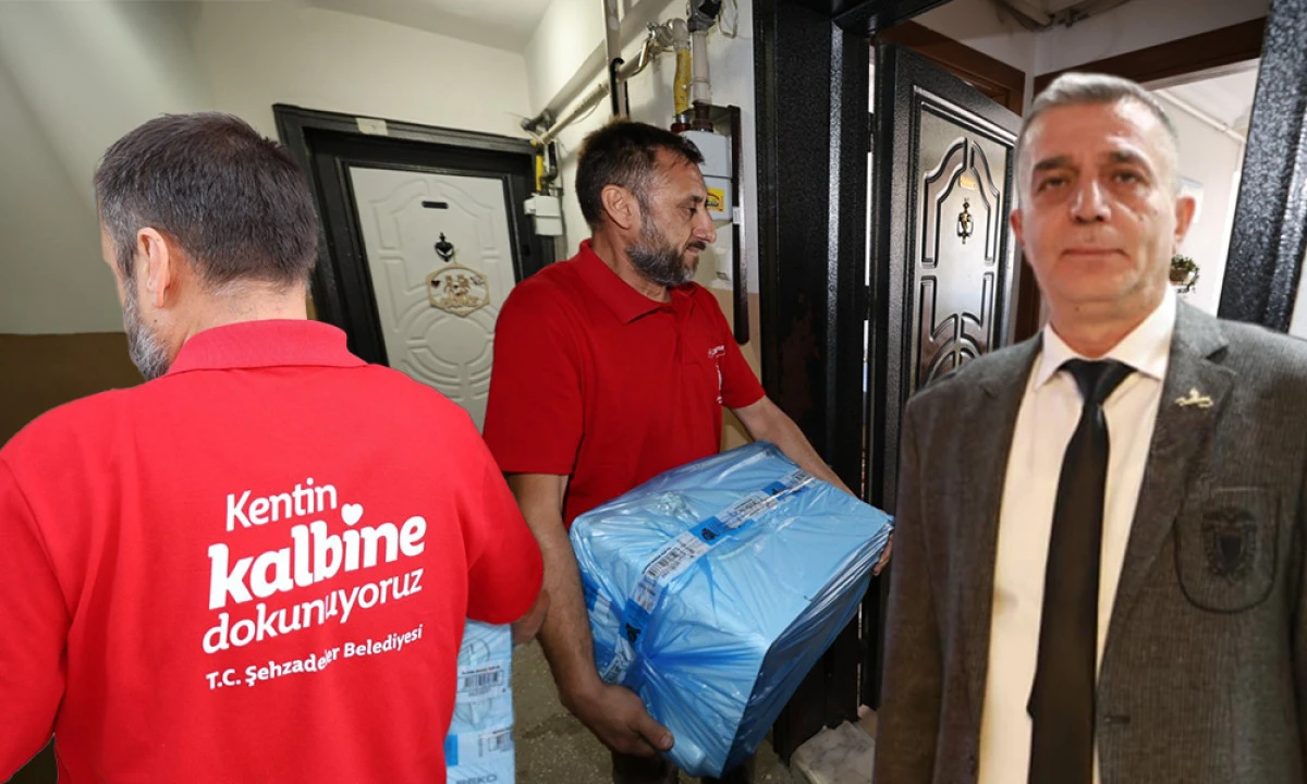 ŞEHZADELER'DE BİNLERCE HANEYE SOSYAL DOKUNUŞ