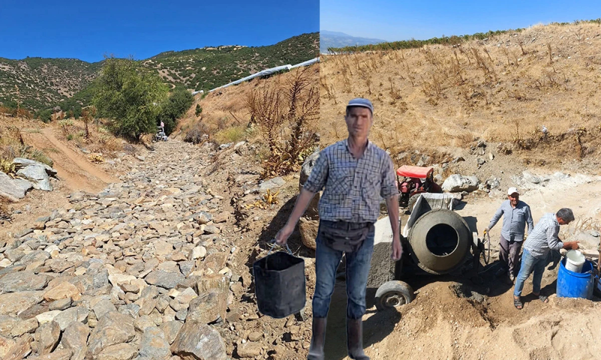 SEL RİSKİNİN ÖNÜNE İMECE USULÜ GEÇTİLER