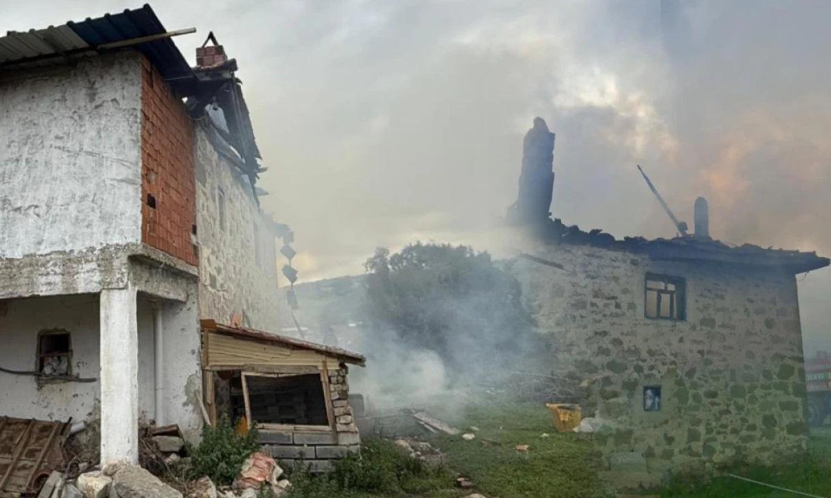 SELENDİ&rsquo;DE KORKU DOLU ANLAR!