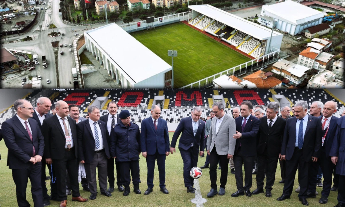 SOMA YENİ STADINA KAVUŞTU