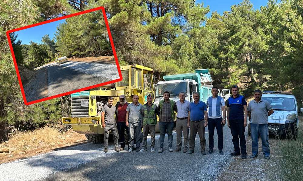 SOMA’DA 17 MAHALLEYİ SEVİNDİREN ASFALT ÇALIŞMASI