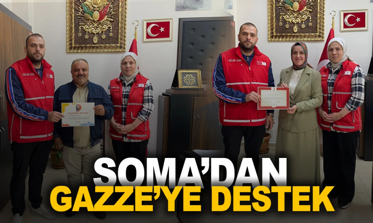 SOMA’DAN GAZZE’YE DESTEK