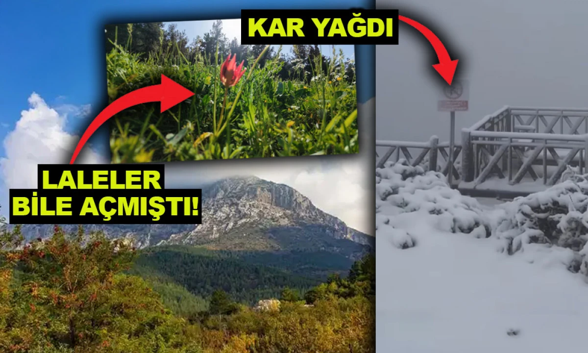 SPİL DAĞI &Ouml;NCE BAHARI SONRA KIŞI YAŞADI