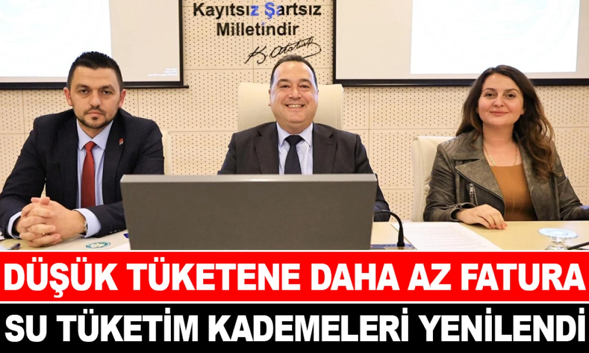 SU TARİFESİ DEĞİŞTİ: FATURALAR D&Uuml;ŞECEK