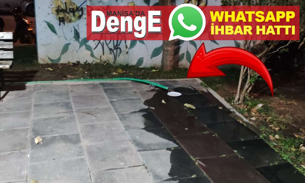 “SUYU İSRAF ETMEYELİM”