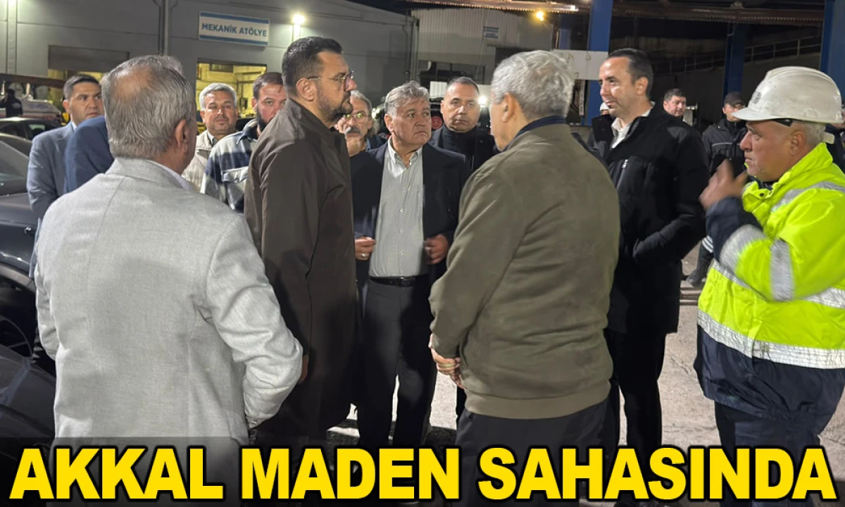 TAMER AKKAL'DAN SOMA'DA DAYANIŞMA MESAJI