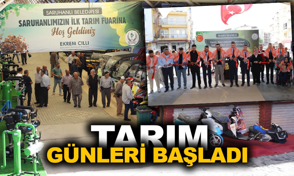 TARIM GÜNLERİ BAŞLADI