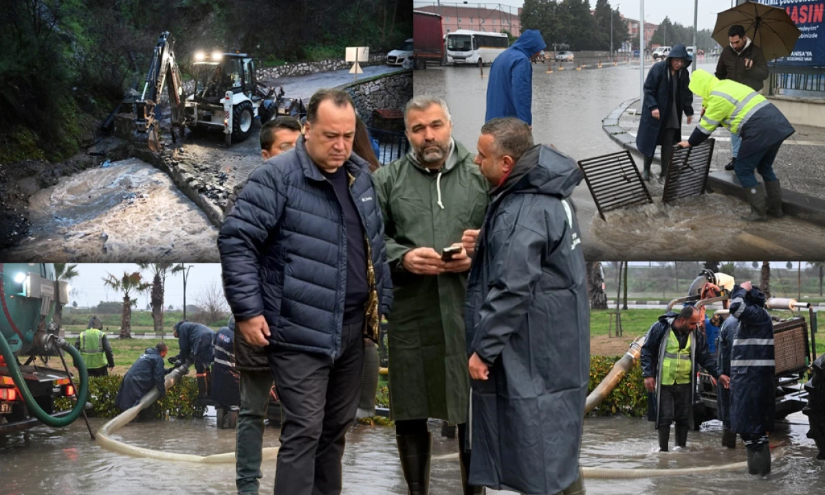 TAŞKIN TEHLİKESİNE KARŞI EKİPLER TEYAKKUZDA!