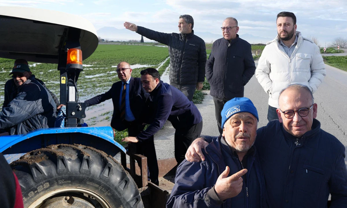 TURGUTLU&rsquo;DA GEDİZ MESAİSİ: BAŞKAN AKIN SAHADA!