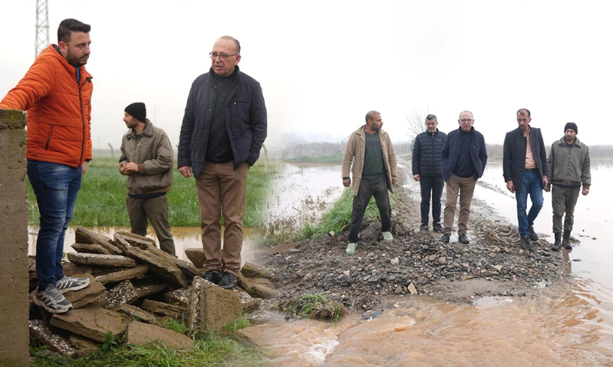 TURGUTLU&rsquo;DA SAĞANAK MESAİSİ