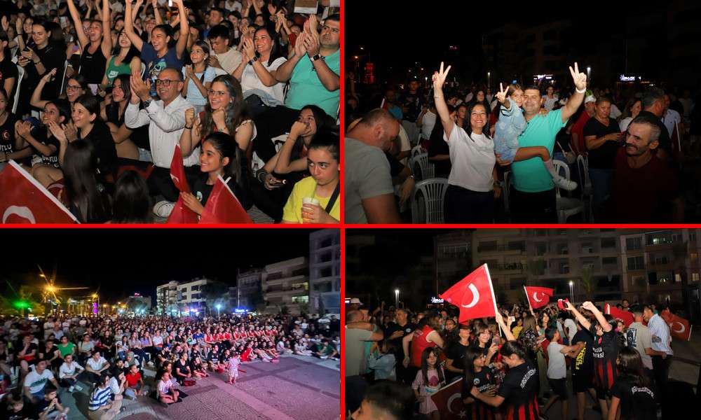 TURGUTLULULAR TARİHİ MAÇTA TEK YÜREK OLDU