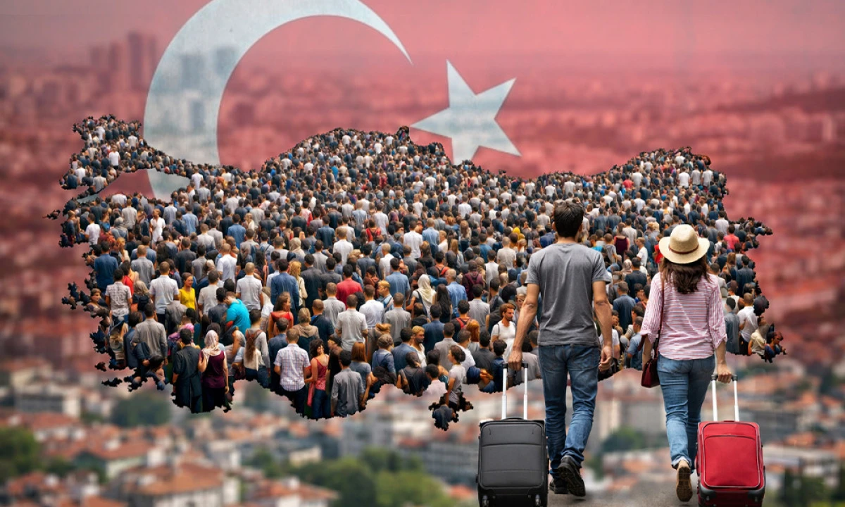 T&Uuml;RKİYE&rsquo;NİN N&Uuml;FUSU ARTTI: 33 İLDE N&Uuml;FUS AZALDI