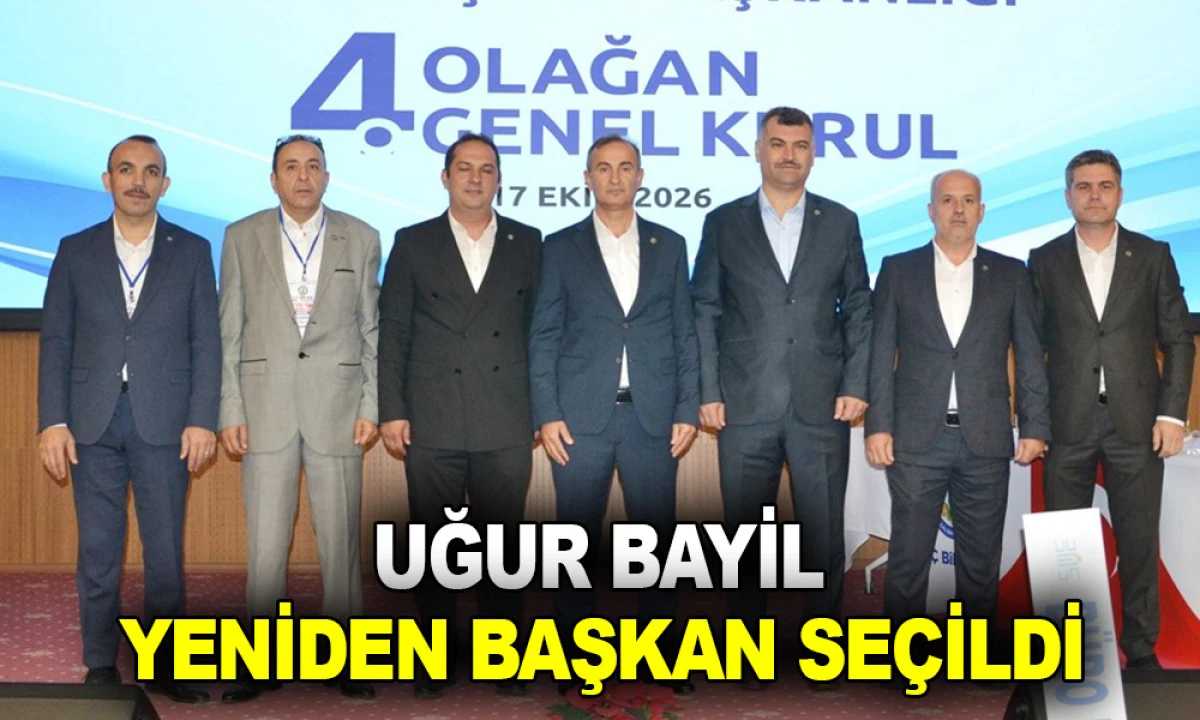 UĞUR BAYİL YENİDEN BAŞKAN SE&Ccedil;İLDİ