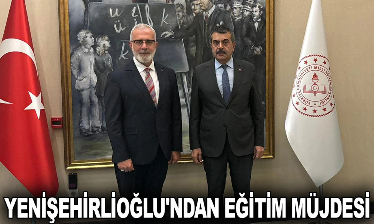 YENİŞEHİRLİOĞLU'NDAN EĞİTİM M&Uuml;JDESİ