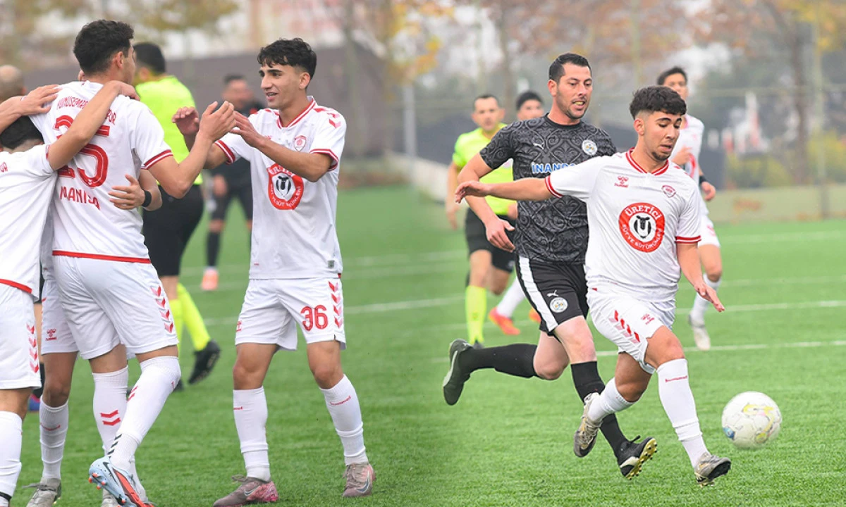 YUNUSEMRE BELEDİYESPOR'DAN GOL ŞOV