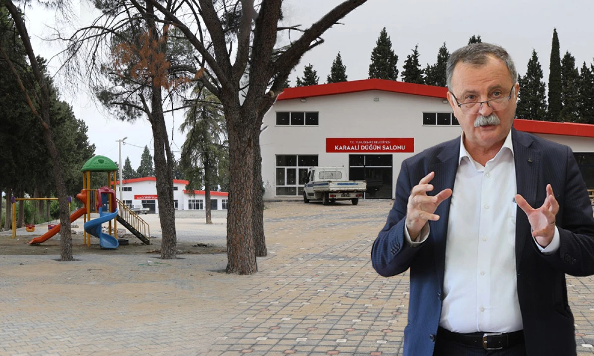 YUNUSEMRE KARAALİ D&Uuml;Ğ&Uuml;N SALONU HİZMETE GİRİYOR