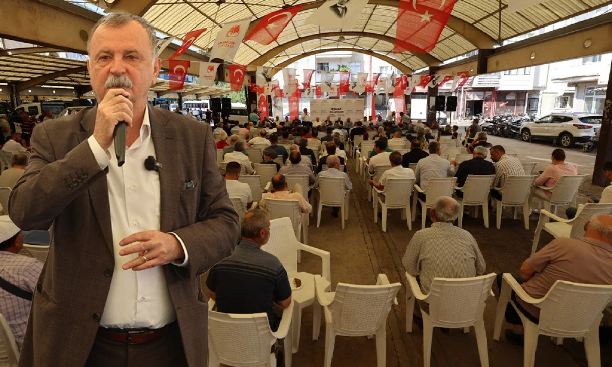 YUNUSEMRE'DE ESNAFIN SESİ DİNLENDİ