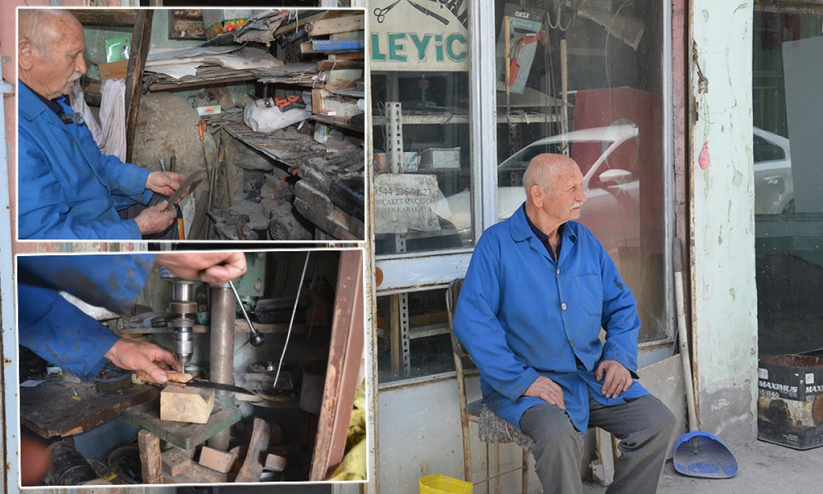 ZORLU MESLEĞİN 64 YILLIK EMEKTARI